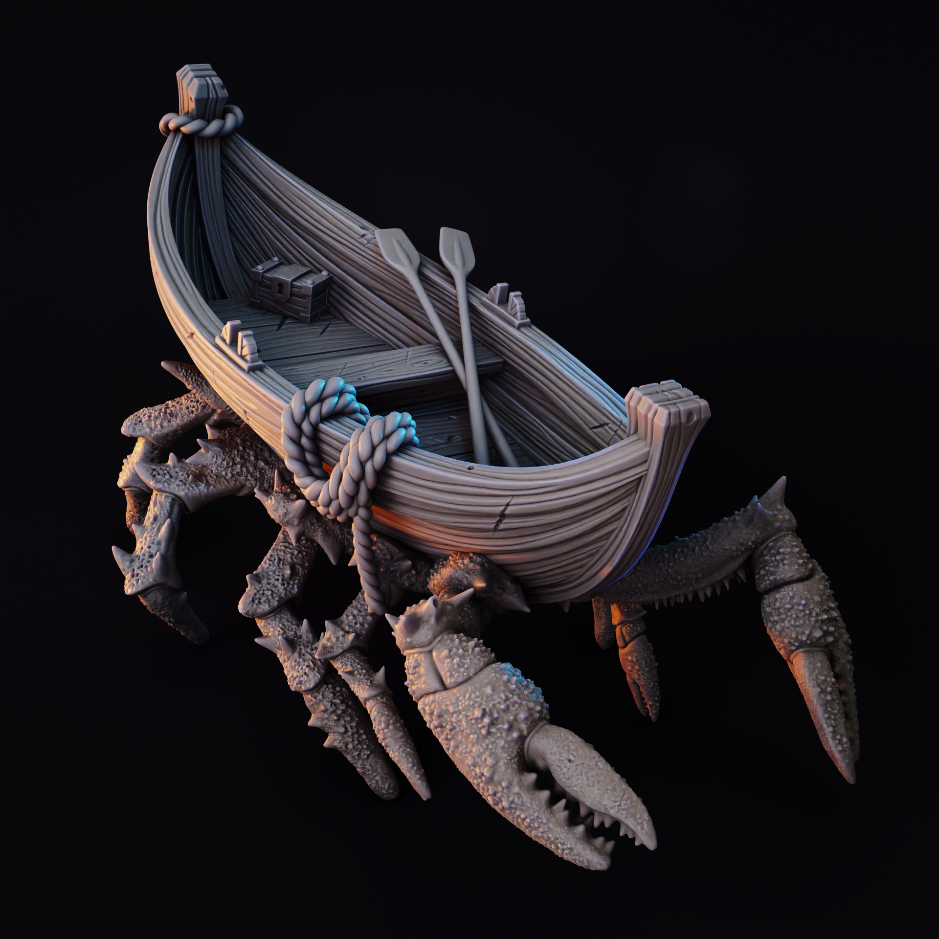 Swamp Walker | Monstrous Crab Rowboat